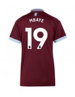 Aston Villa Ibrahim Mbaye #19 Domácí Dres pro Dámské 2026-27 Krátký Rukáv